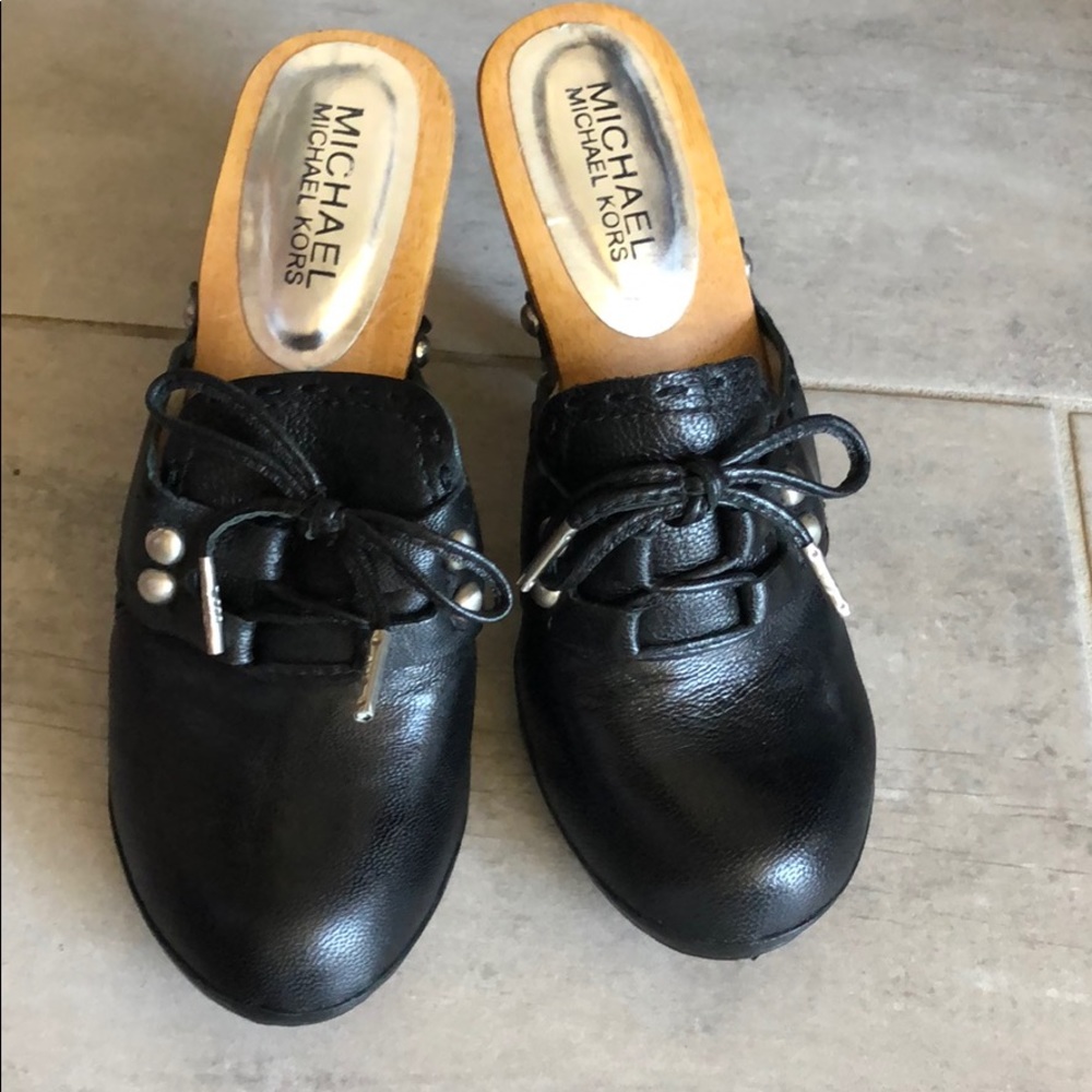 Black mules